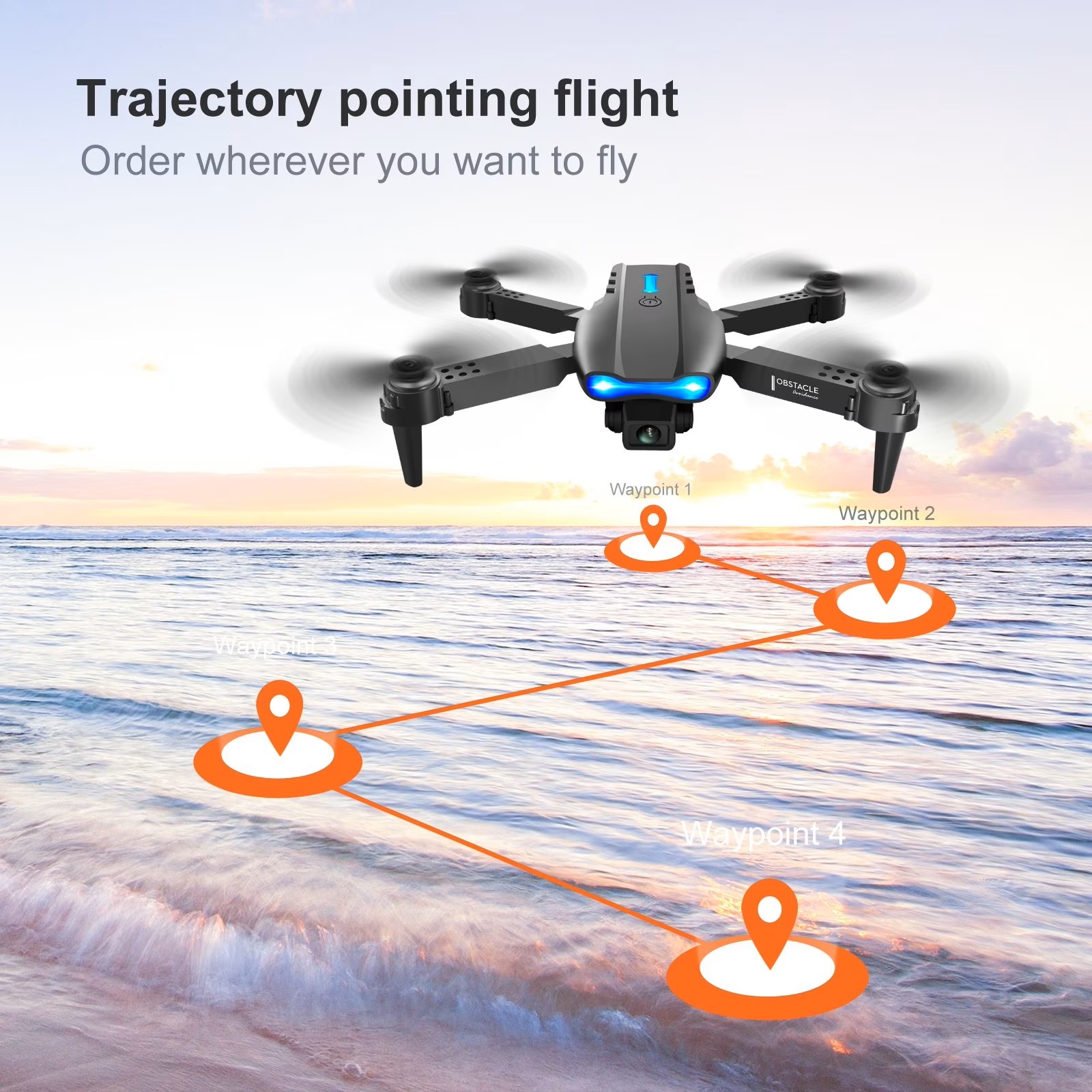 El Dron Plegable E88PRO MAX 20 - Drone Gimbal Controller reseña y precio