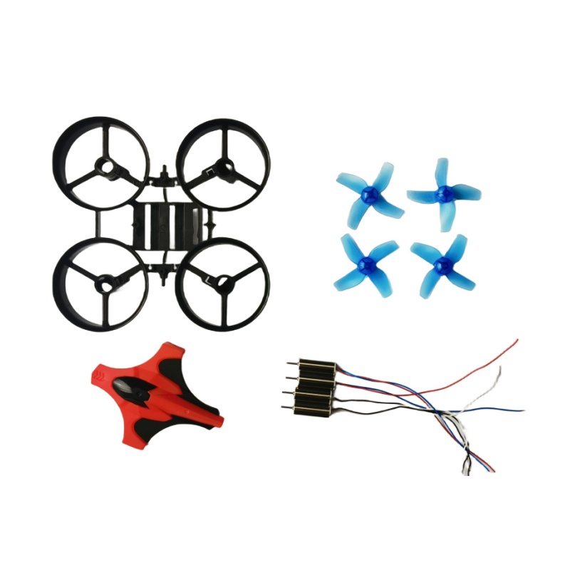 Kit de Mini Dron RC DIY, marco - Eachine Drone E010 reseña y precio