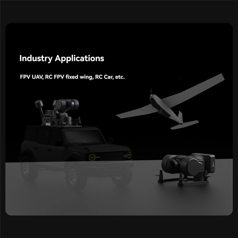 FGGS-GM1 Cámara FPV Gimbal Pan - Drone Gimbal Mount reseña y precio