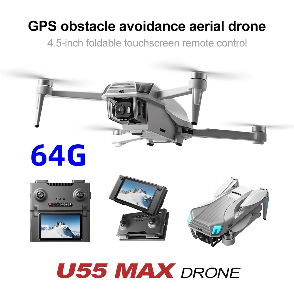 Dron GPS NCZOBOE U55 con Contr - Drone Gimbal 3 Axis reseña y precio